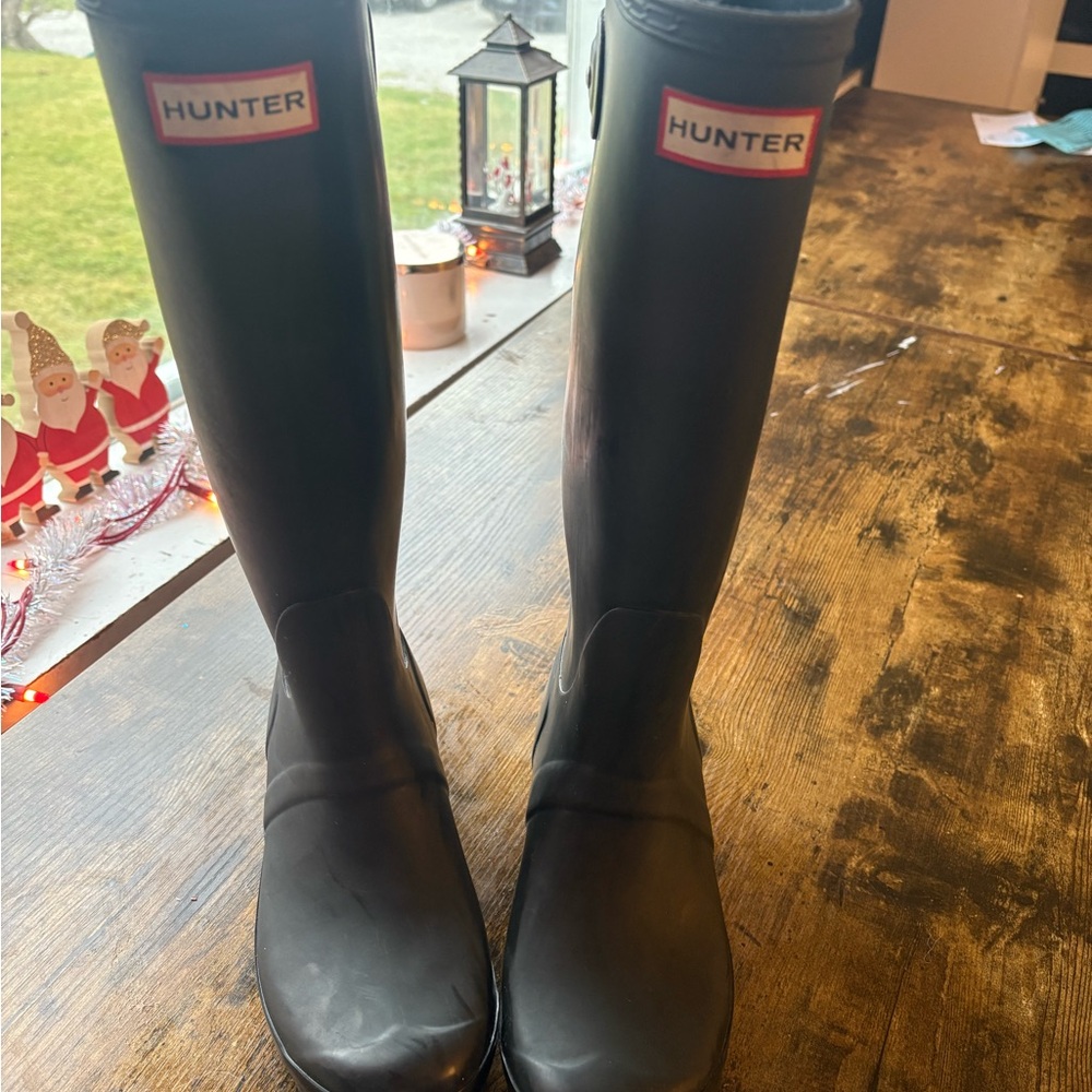 Hunter Classic Black Waterproof Boots